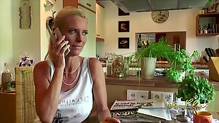 Wild blonde mom fucking