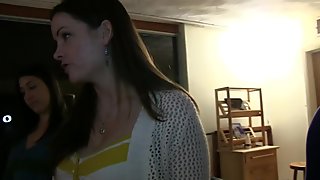Three rushes stripped down and punished