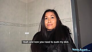 Public Agent Hot Thai beauty fucked hard in horny fuck