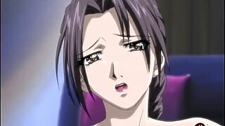 MILF slut gets fucked hard in gangbang - Hentai.xxx