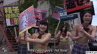 Schoolgirls take charge in the future of Japan
