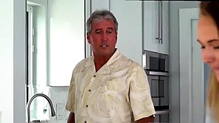 Step mom catches chum's daughter masturbating and screaming daddy xxx