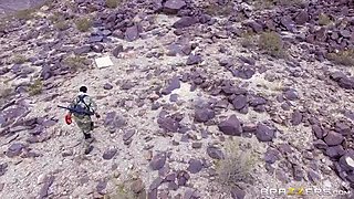 Casey Calvert - Quiet Sniper against Snake. The phantom pain XXX Parody