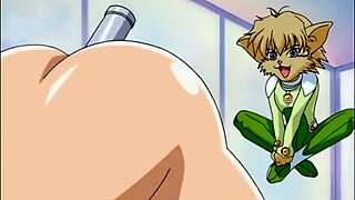 Captive anime with big tits ass licked and fucked