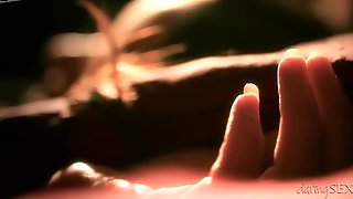 Sex crazed hottie lets her fuck buddy do his thang