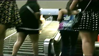 Upskirt Booty College Girls