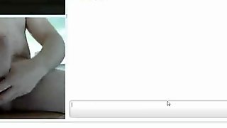 Chatroulette : Hot Couple Watch Me Cum