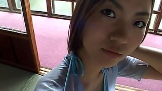 Cameltoe and erect nipples of delicious Japanese gall Megami no Sugao