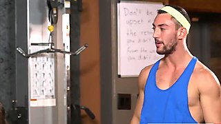 Digital Playground- Gym girl gets a full body work out
