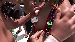 whipped cream licking