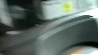 Nasty hot babe boned by nasty driver in the backseat