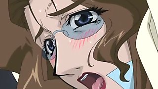 Chained hentai babe