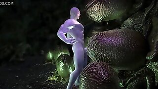 Young Massive Black Penis uncut bull, taming old bussy!