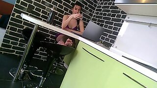Mom Talks a Lot and Pisses a Lot. you will look at her Legs GinnaGg