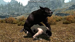 Gay Werewolf and Human: Rough Doggystyle 2