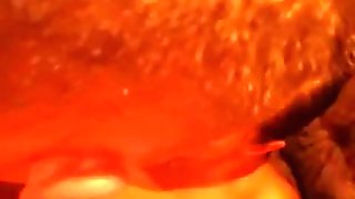 German babe creamed by two dicks