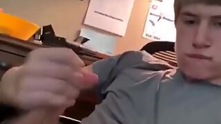 Young Twink Wanking