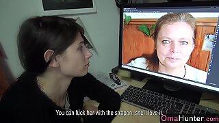 Mature with big pussy and with teen girl