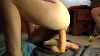 Wife dildo fuck