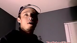 Handsome Jock Jerking Off His Thick Cock In Kinky Solo