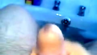 Fat Man Masturbating