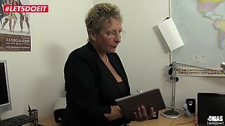 LETSDOEIT - German Granny Fucked Hard By Her Son